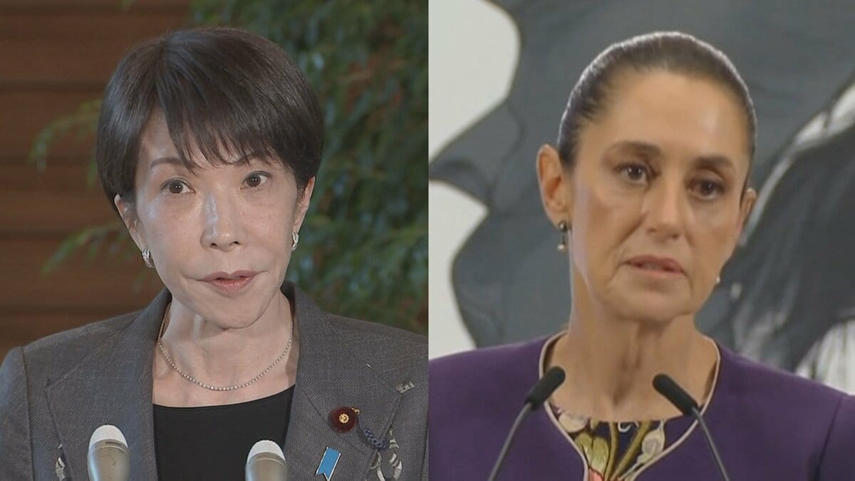 高市総理がメキシコと首脳電話会談　中東情勢受けエネルギー供給の協力推進で一致