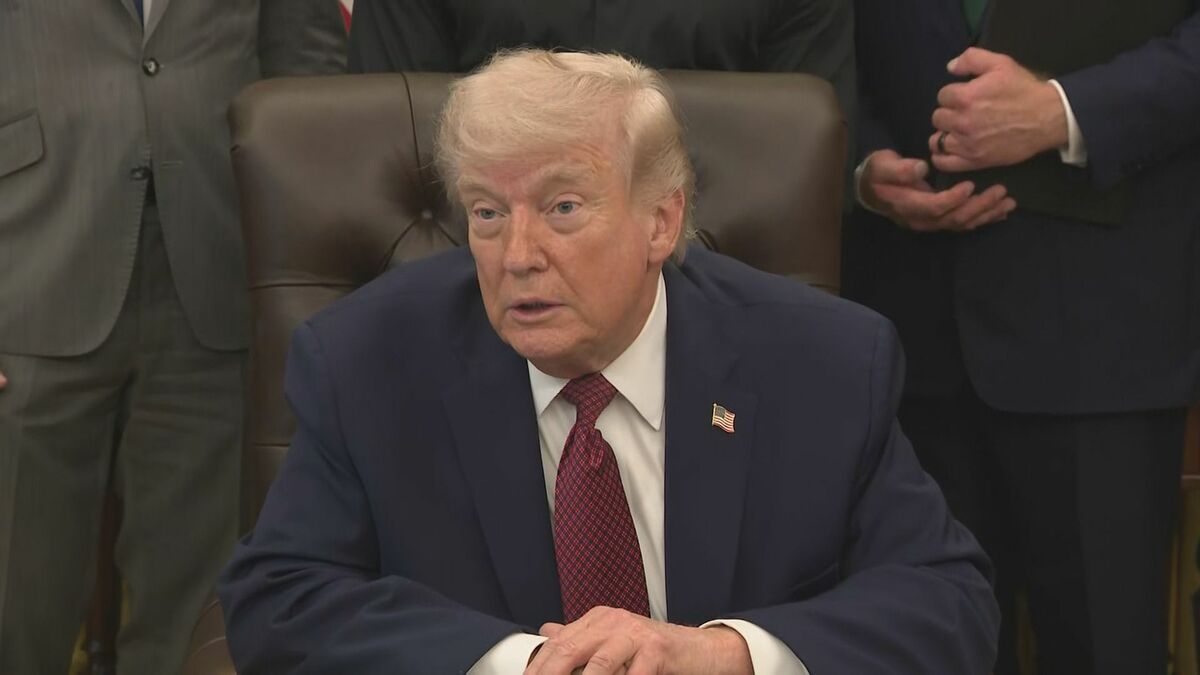 トランプ大統領「彼女たちに危害を加えないで」 イラン指導部に女性8人の処刑停止を求める