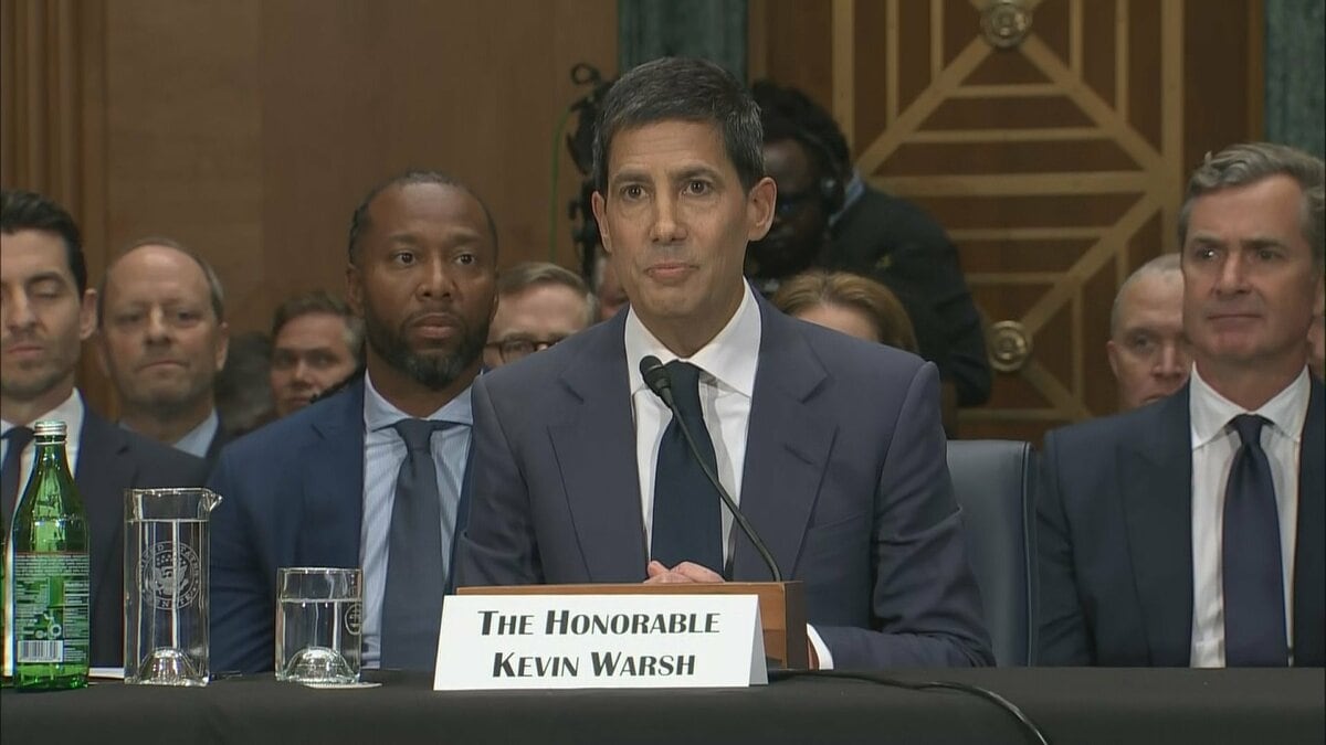 次期FRB議長候補 ウォーシュ元理事が議会上院で証言 「金融政策に独立性は不可欠」