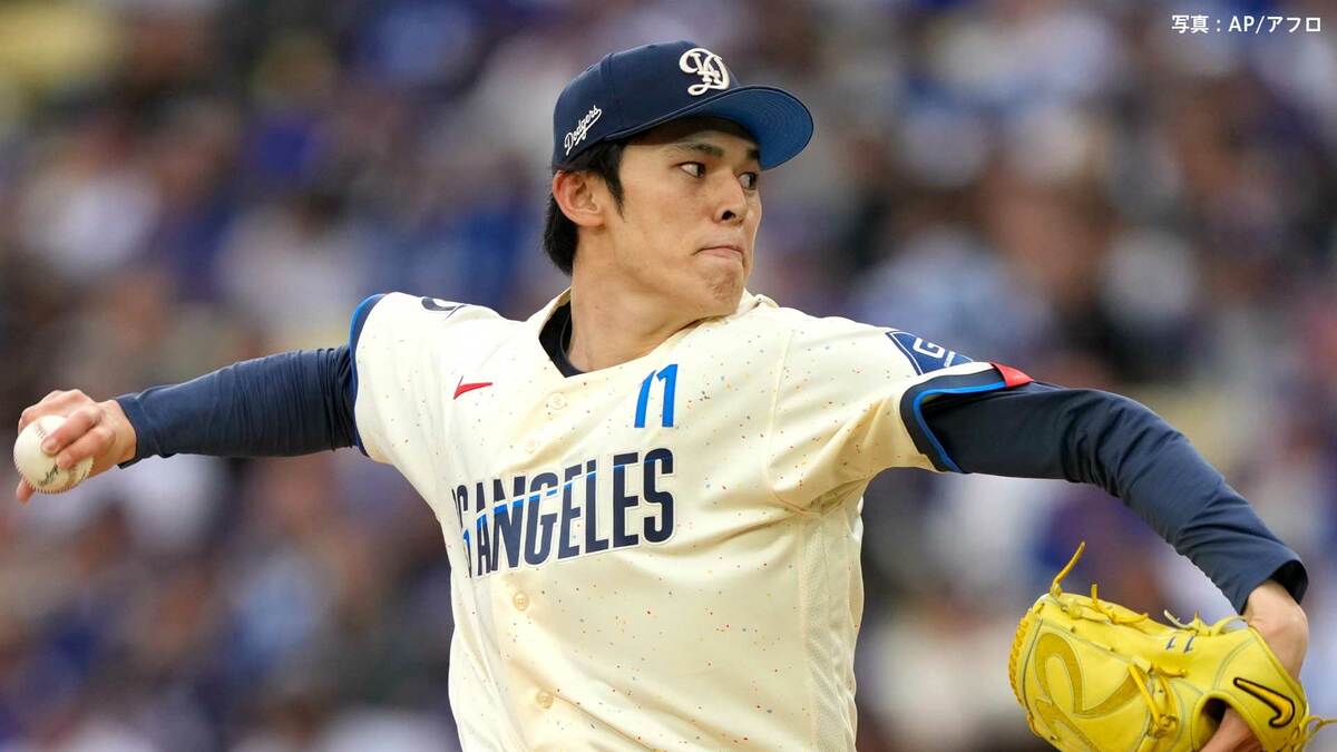佐々木朗希は6回途中4失点で降板　今季初勝利の権利　鈴木誠也に先制ソロなど3被弾も打線は4回打者一巡の猛攻で逆転