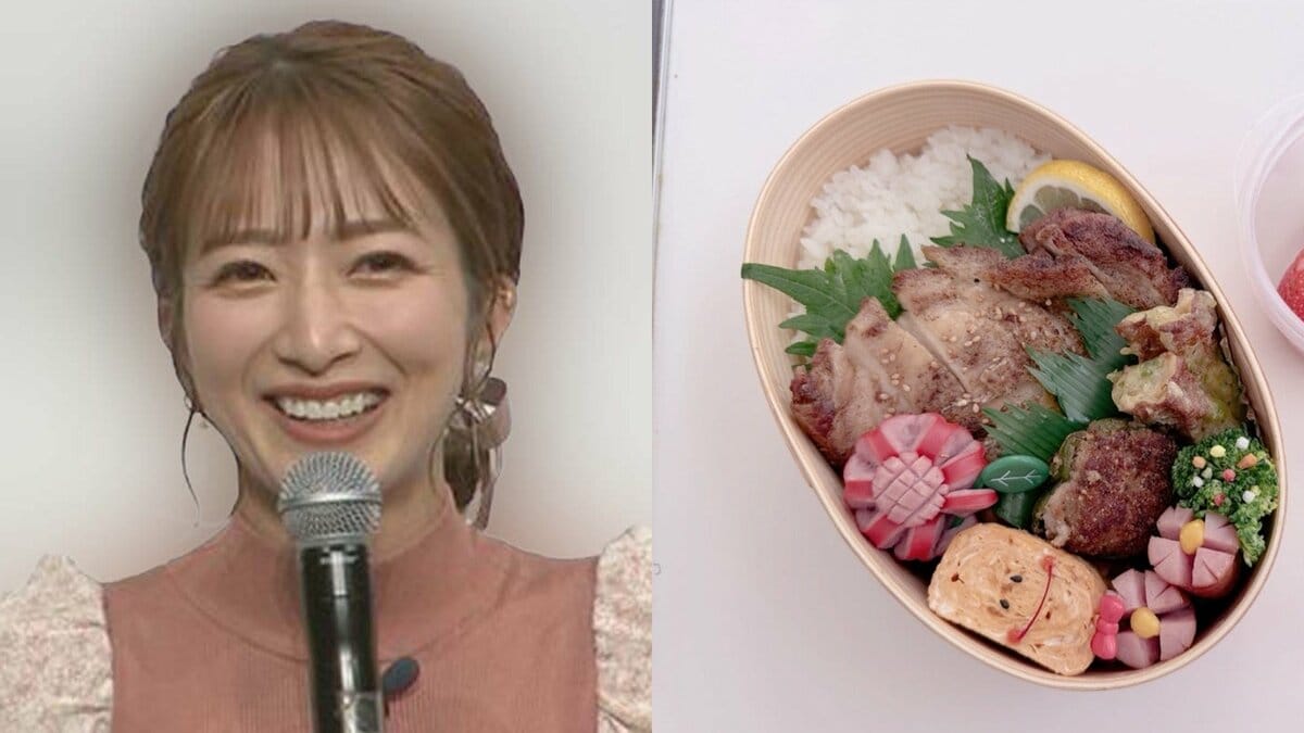 【 辻希美 】　赤ちゃんをおんぶしながら弁当作りに奮闘　「夕飯をお弁当使用に作って冷凍して」　工夫を凝らした　〝愛情たっぷり弁当〟を公開