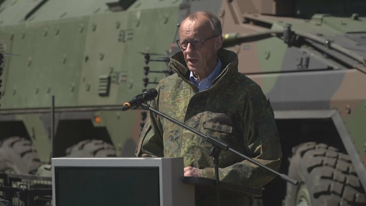 独メルツ首相「大西洋横断のパートナーシップは重要」 トランプ大統領は駐留軍の削減示唆