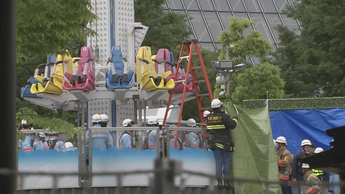 東京ドームシティのアトラクション点検中従業員女性（24）死亡事故　運営会社が事故調査委員会設置　営業再開の見通したたず