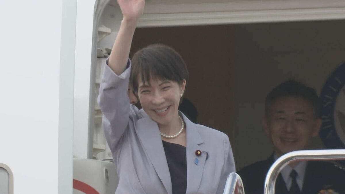 【速報】高市総理がベトナムに向け出発　会談で経済安全保障の強化やAI、半導体などの分野で協力確認へ