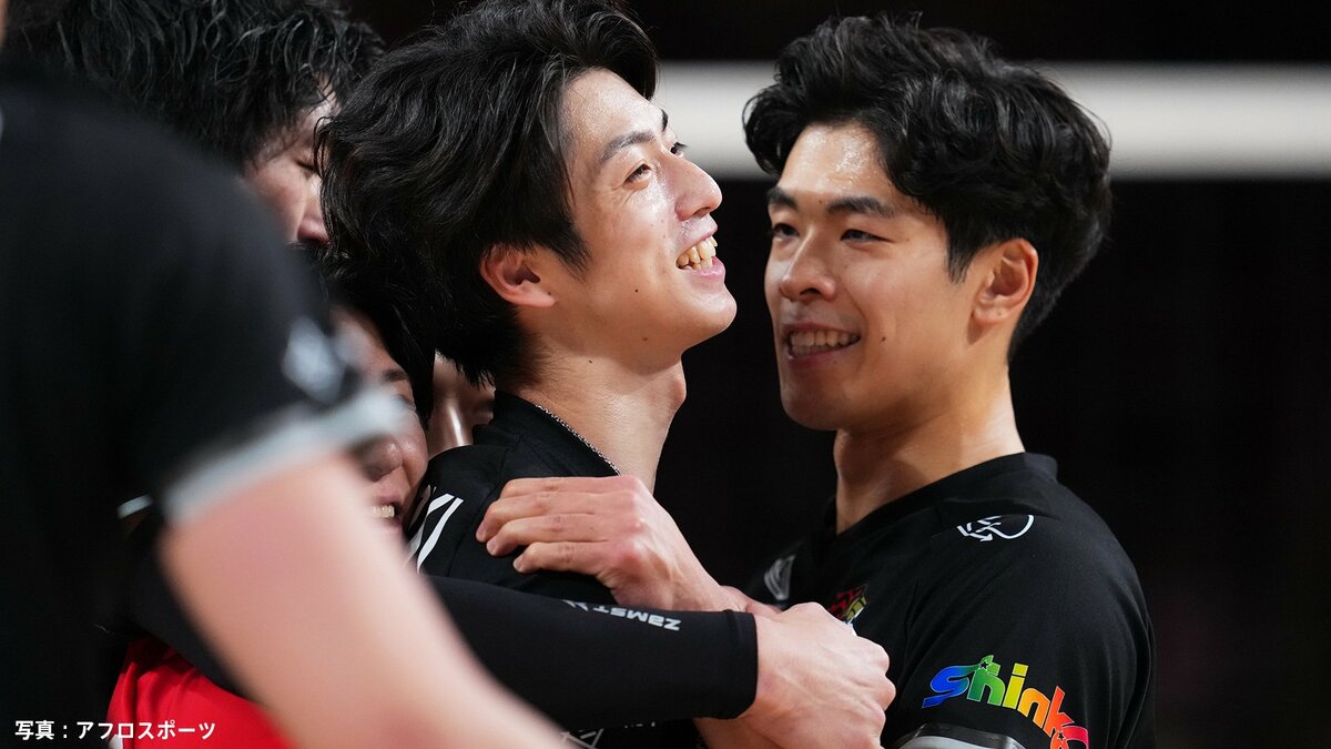 WD名古屋が二冠へ向け好発進！日本代表エース・宮浦健人が13得点　準決勝進出へ王手！【SVリーグ男子】