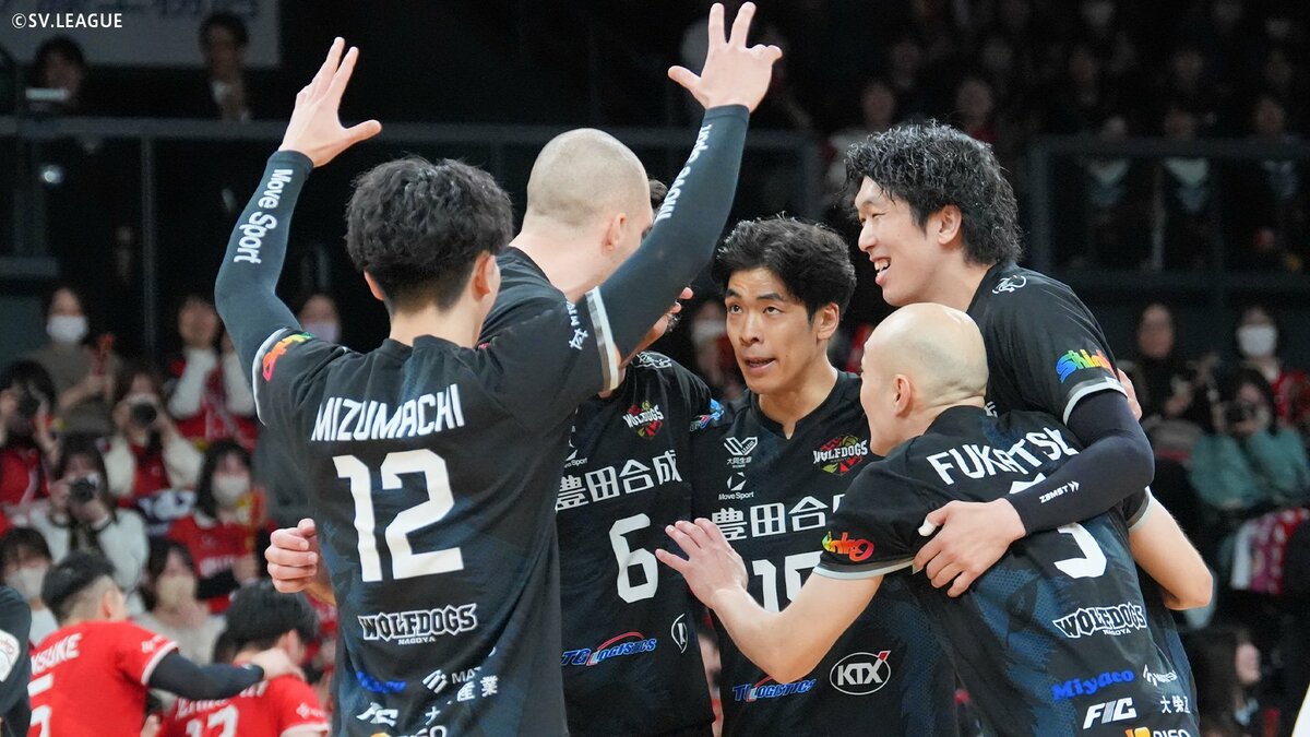 【SVリーグ男子】4強出揃う ！ WD名古屋がフルセットの激戦制し、サントリーとの準決勝へ　STINGS愛知は大阪Bと激突