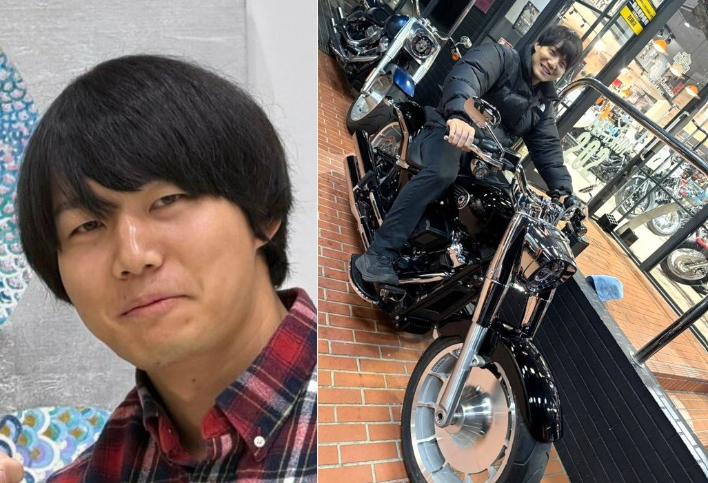 【 青木マッチョ 】 「ハーレーのファットボーイを買いました」　安藤なつも祝福　「消防士時代にFAT BOY乗っていて　また新たにFAT BOY乗りたいとの願い叶えられて良かったね！」