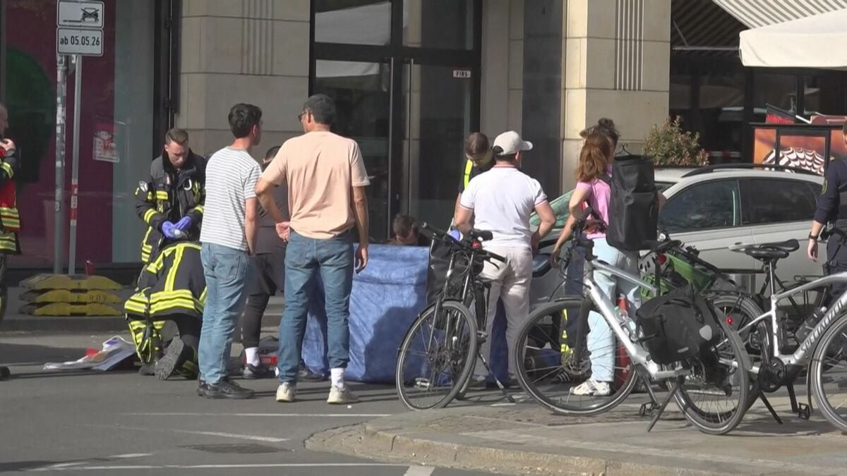 ドイツ東部・ライプチヒで車が歩行者専用エリアに突っ込む　2人死亡　ドイツ国籍の男逮捕“動機は不明”