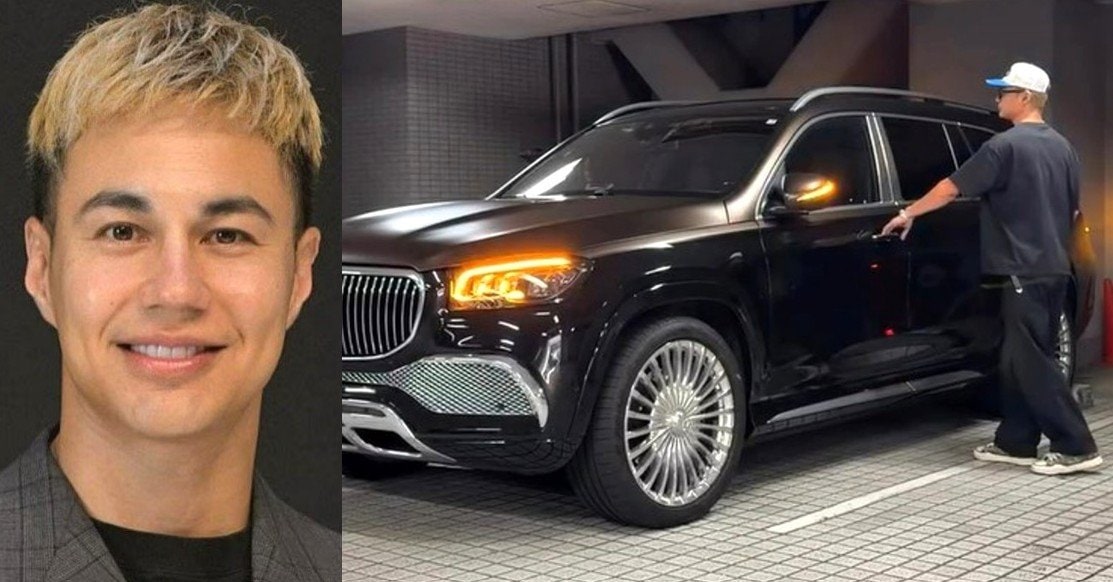 【 ユージ 】　2,400万円の超高級車　〝マイバッハ〟と２ショット　「めっちゃ良い車ですね　カッコいいです」　ファン反響