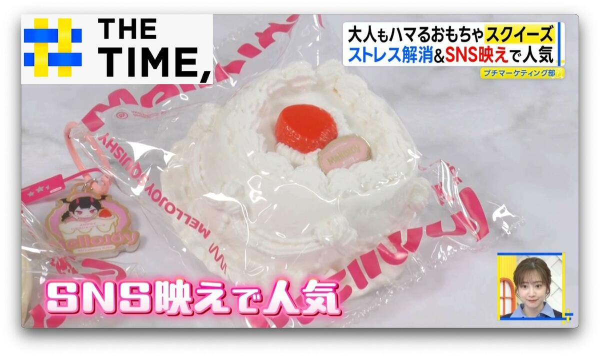 さわればクセになる「スクイーズ」…大人も子どももハマるワケとは？【THE TIME,】