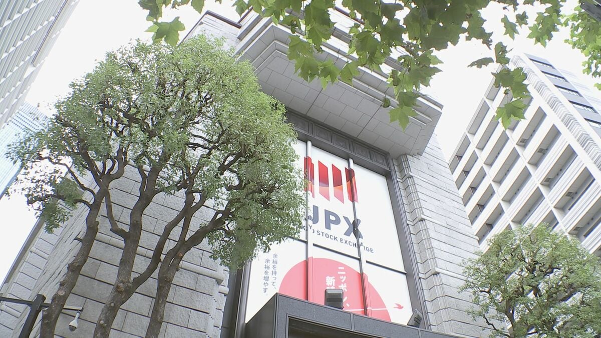 【速報】日経平均 一時800円以上値上がり 「中東情勢が一段と長期化する見方強まってきている」との指摘も…先行きへの警戒感じわじわ
