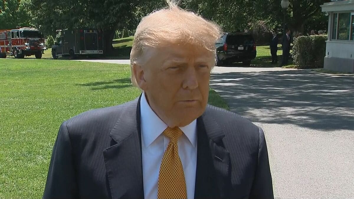 トランプ大統領がアメリカを出発「会談を楽しみにしている」14日に北京で習近平国家主席と首脳会談へ