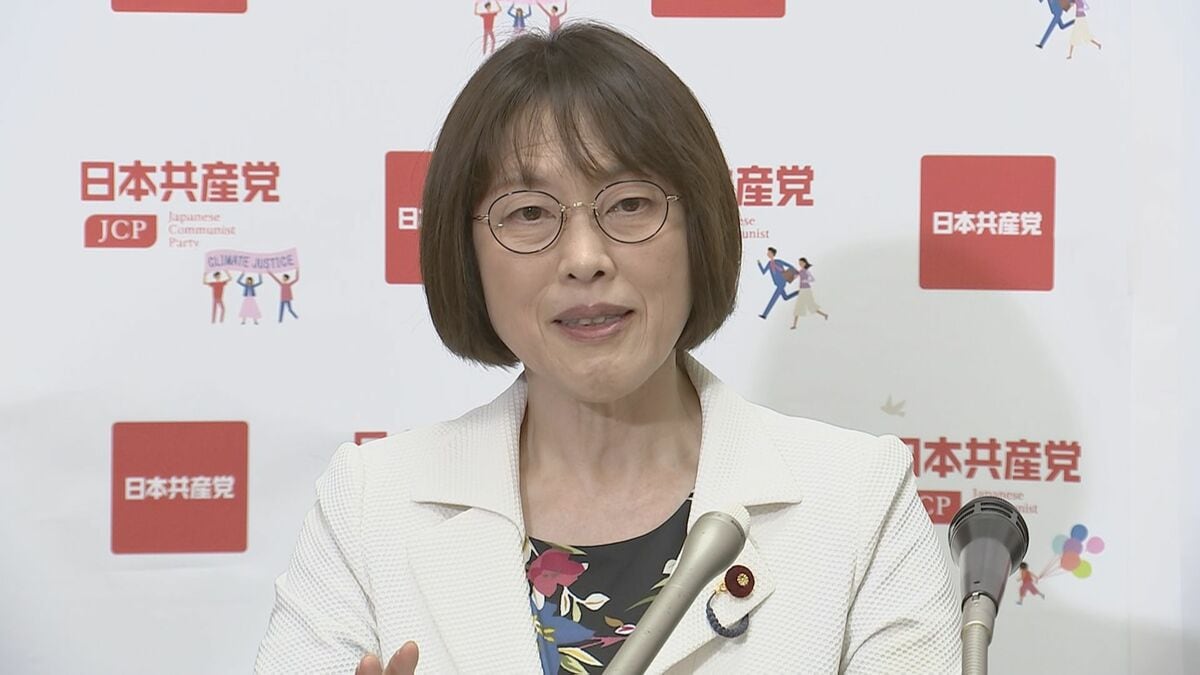「何の反省もない」　共産・田村委員長「しんぶん赤旗」記者脅迫で50代男性書類送検受け改めて維新・藤田共同代表を批判