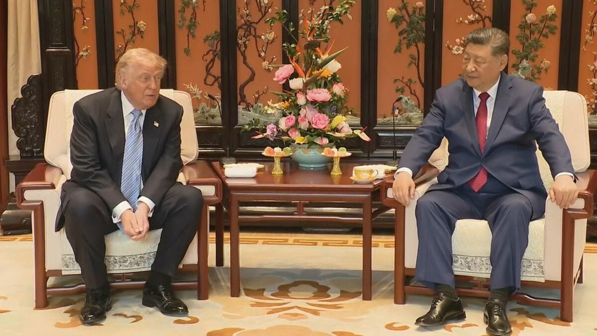 【速報】トランプ大統領と習近平国家主席 ワーキングランチ始まる