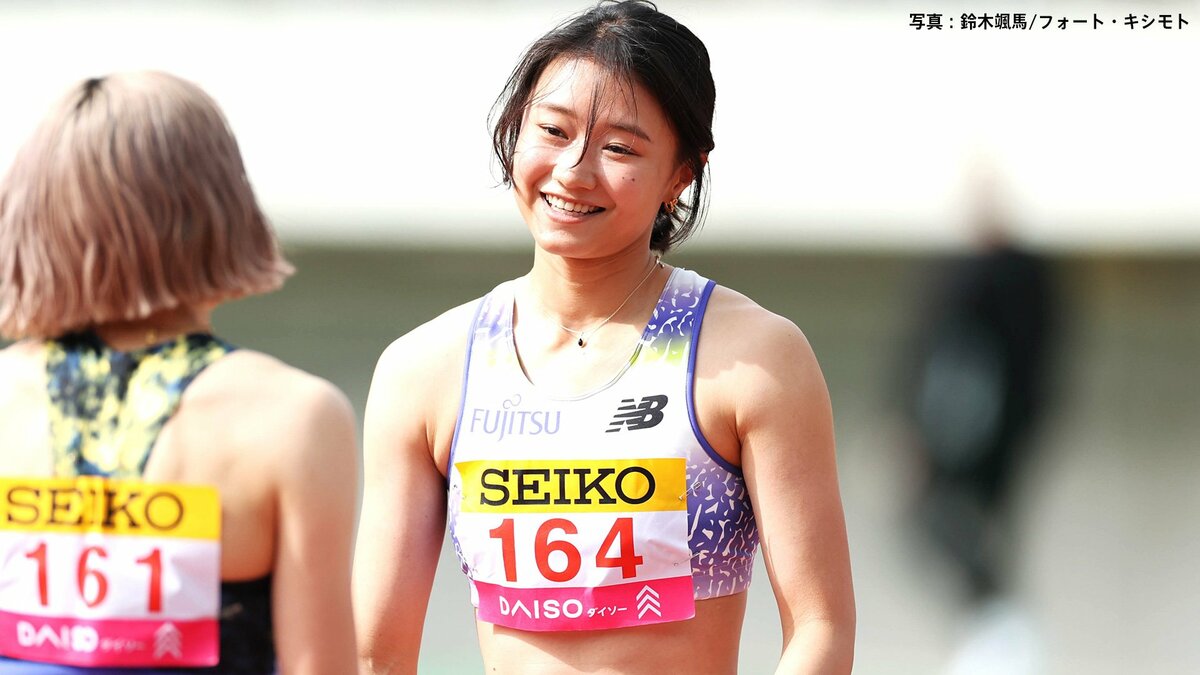 女子100mH 田中佑美が12秒81で日本人トップの2位「心と体を振り絞りながら走っている」福部真子は3位 中島ひとみは4位【セイコーGGP】