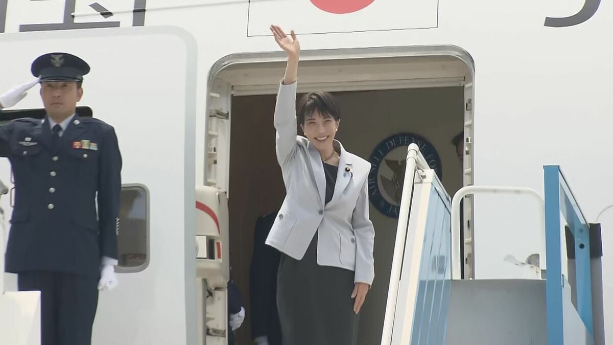 【速報】高市総理、韓国に到着 李在明大統領の地元・安東で首脳会談へ