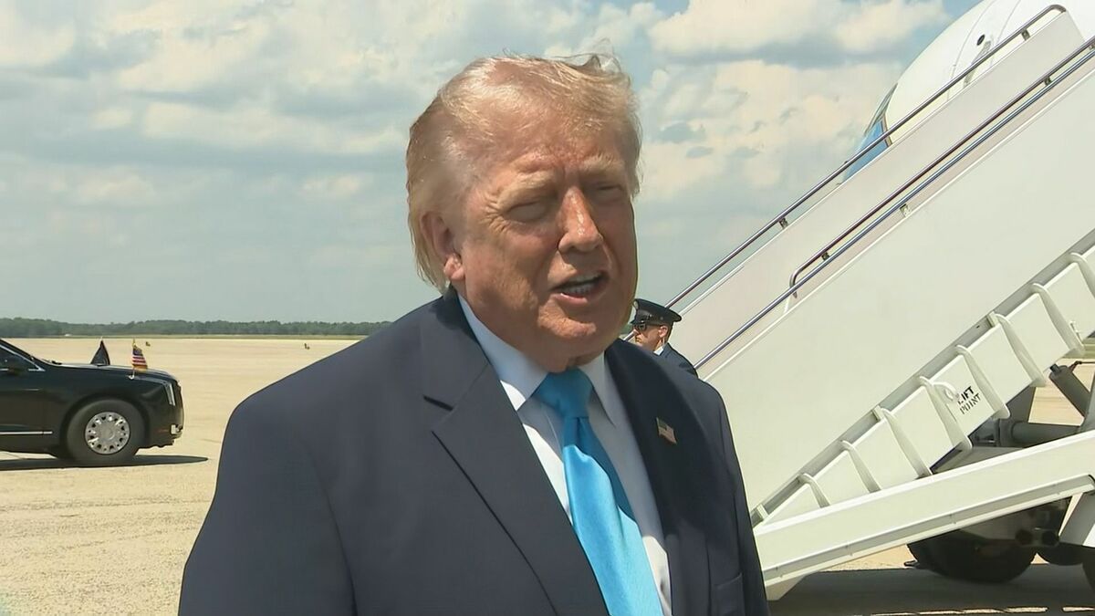 トランプ大統領、イランの回答「数日待つ」 戦闘終結へ「100%良い回答」要求