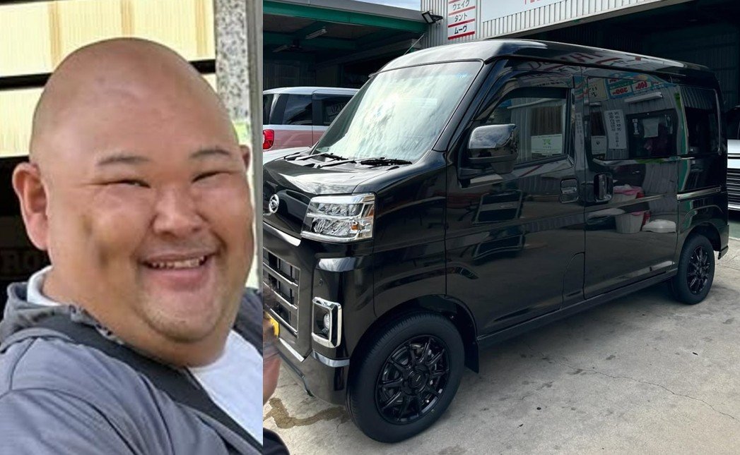 【 安田大サーカス・HIRO 】 愛車『ハイゼットカーゴ』の「ホイールを交換」 「少しづつ少しづつ」「#カスタム」 SNSに綴る