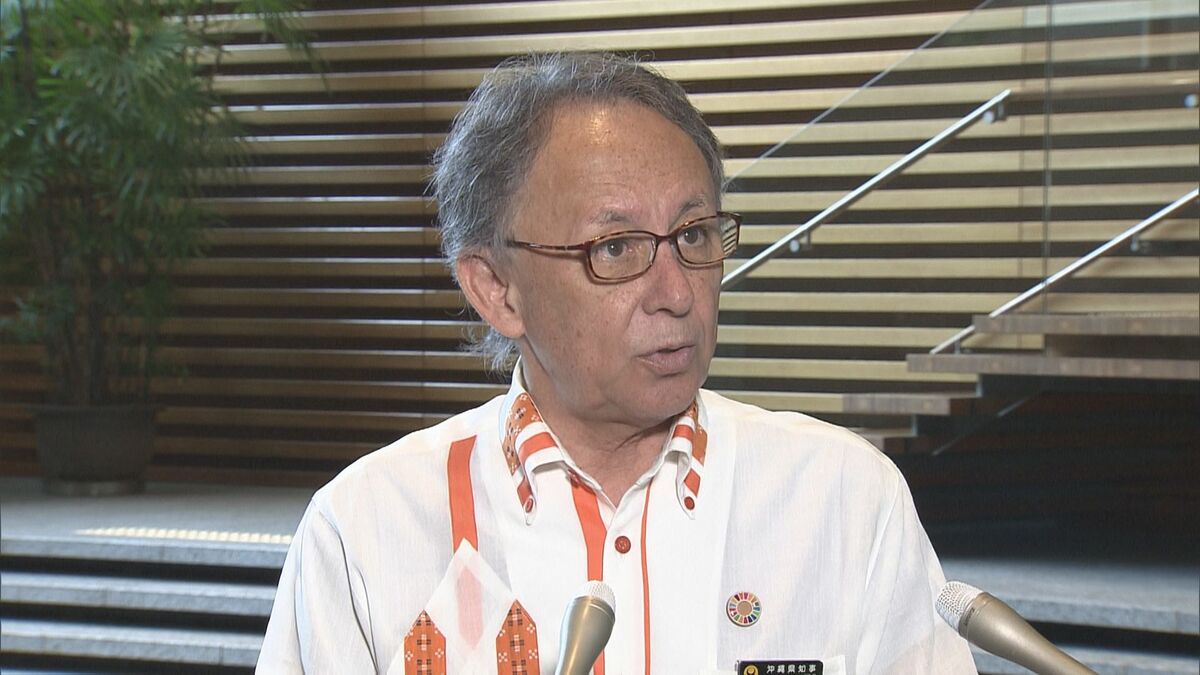 玉城沖縄県知事「公平公正に平和教育を行っていくべき」　生徒ら2人が死亡した辺野古移設工事の修学旅行は教育基本法違反との判断めぐり