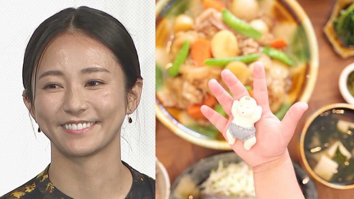 【 木村文乃 】　第2子誕生を報告　「賑やかで慌ただしく愛おしい日々を過ごしています」　第1子妊娠報告時と同様の「赤ちゃんのはし置き」を添えた手料理写真を公開