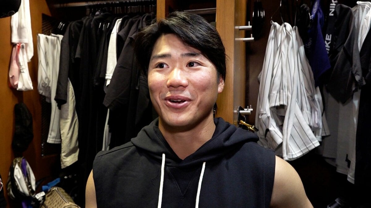 ホワイトソックス西田陸浮「靴脱げてヤバっ！と思って（笑）」”ハプニング”なデビュー戦も勝利に貢献　村上は初回に”祝砲18号”！チームは再び「貯金1」