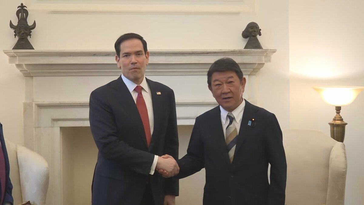 茂木外務大臣とルビオ米国務長官、米中首脳会談踏まえ意見交換 台湾海峡の平和と安定の重要性を再確認