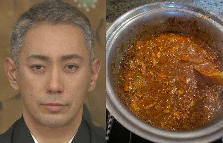 【 市川團十郎 】しばらく会えなくなる長女・麗禾（市川ぼたん）さんのために手作りカレー「残しておきたい父の味。舞台の合間に、作っちゃった、、」
