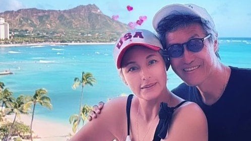【 梅宮アンナ 】結婚1周年 夫とハワイへ「結婚をして一年目ですが、来年も、再来年も、ずーっと一緒にいれたらいいなって思った事が嬉しいです」