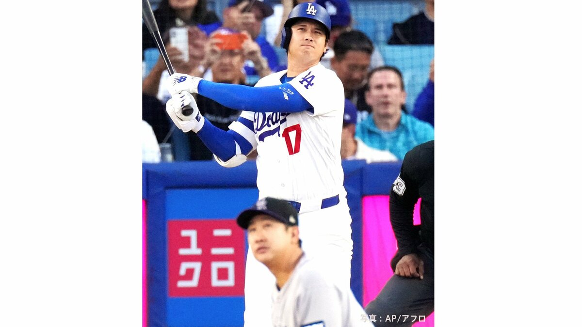“打者”大谷翔平、菅野智之から先頭打者弾で二刀流の自身を援護!“投手”も6回無安打ピッチングの快投でド軍5連勝