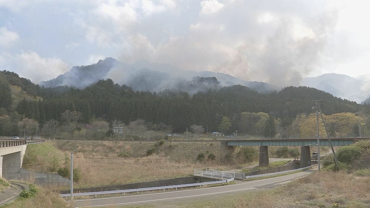 岩手県大槌町で発生した林野火災を激甚災害に指定　来月3日施行