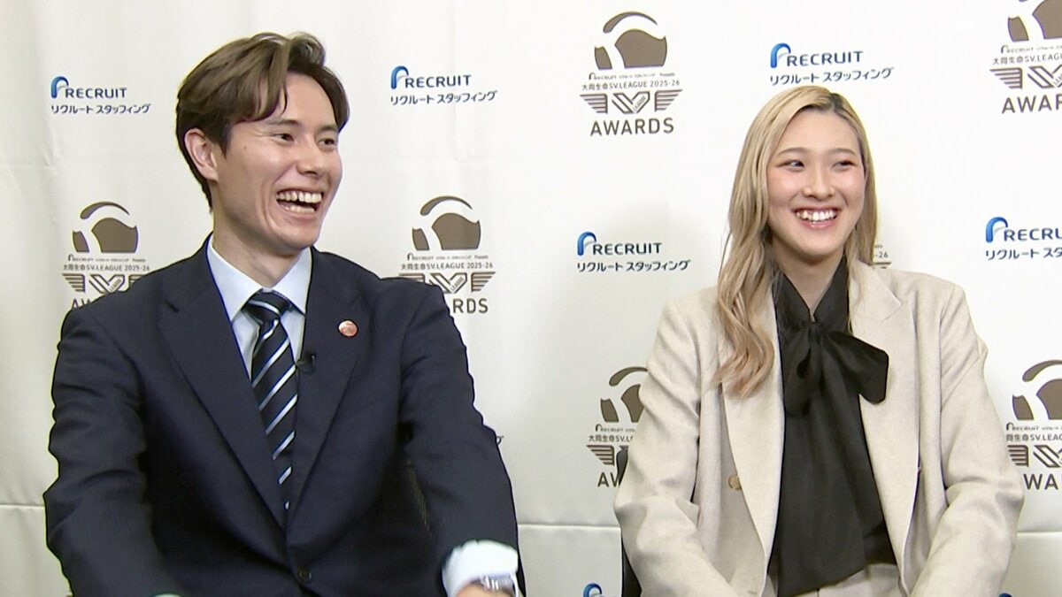 髙橋藍「とりあえずイエス（笑）」同学年・佐藤淑乃に海外生活の極意伝授　ともにメダルへ、バレーボール日本代表“ダブルエース”の共通点