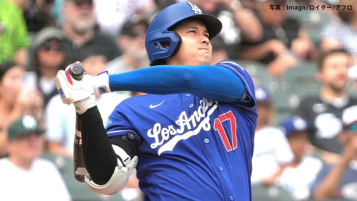 大谷翔平 今季初の3戦連発14号!左ひざの不安を払拭、ベンチの村上も呆然の豪快弾 先発・山本に先制点プレゼント