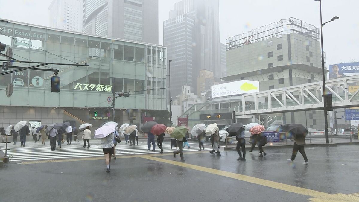 【台風6号】都内でも多くの公立学校で休校　けさの時点で判断の自治体も