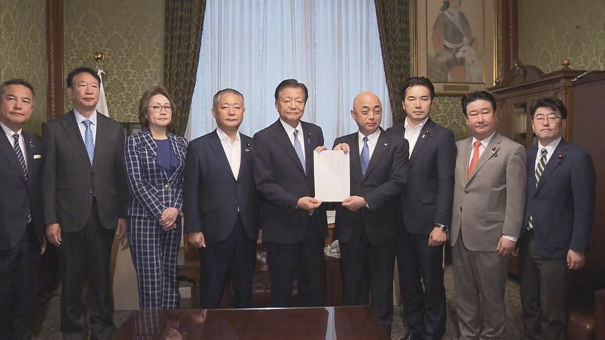 【速報】自民・維新・国民民主・参政の４党が投票環境の整備を盛り込んだ国民投票法の改正案を提出