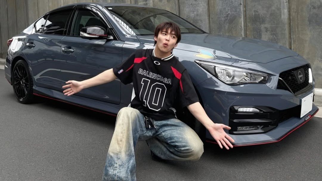 【 今井暖大 】愛車・スカイラインV37「毎日練習頑張ってます！」フォロワー感嘆「ねねちゃんとのドライブデート楽しみ」