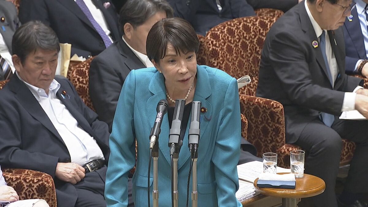 【速報】高市総理「秘書にキレられた」音声の真偽確認できず　誹謗中傷動画の作成疑惑めぐり