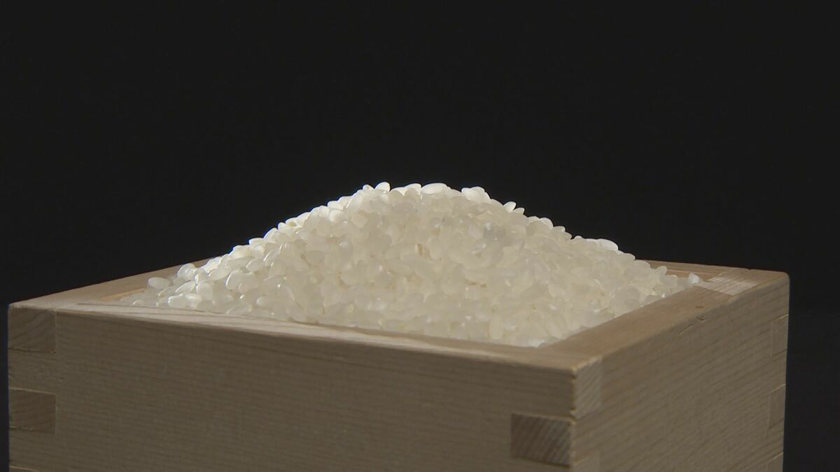 店頭のコメ5キロあたりの平均価格3673円　2週連続の下落