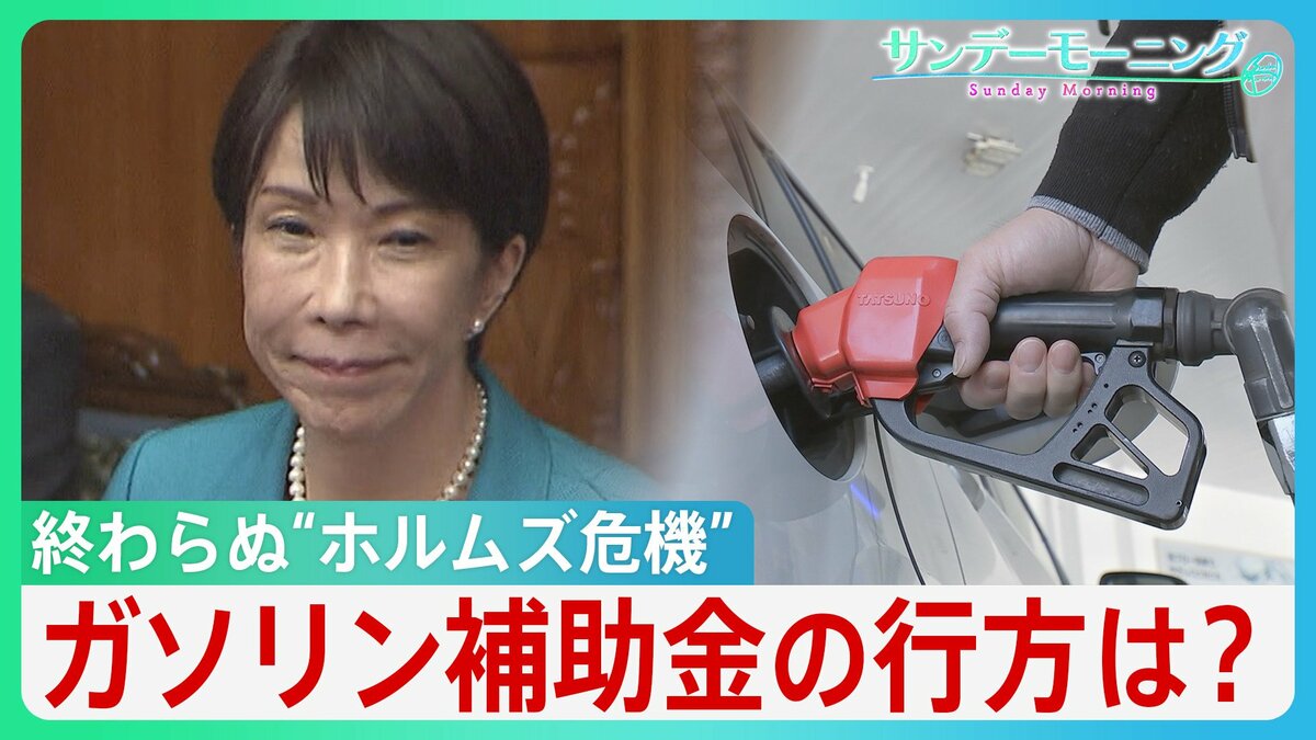 店頭から消える“色彩”…ナフサ問題「流通の目詰まり」　野党は“買い占め”に政府介入求めるも高市総理は否定的　補正予算めぐり論戦、ガソリン補助金見直しの行方は？【サンデーモーニング】