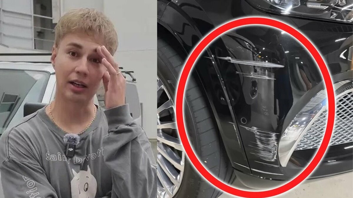 【 ユージ 】　愛車マイバッハの「当て逃げ被害」を告白　「見るたび落ち込む」　助手席側の傷に1週間気づかず　【 メルセデス・マイバッハ　GLS 600　2023年式 】