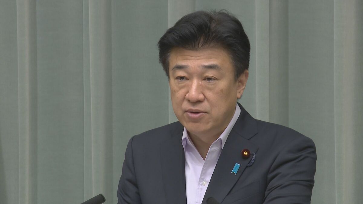 木原官房長官「毅然かつ冷静に対処」 中国海警局の船舶が日本のEEZで航行していることを確認
