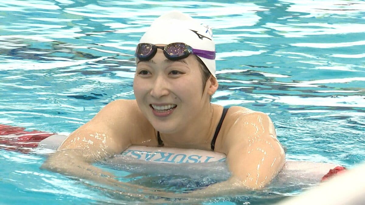 池江璃花子「アジア大会はメダルを」納得いかない日本選手権を終えて【競泳日本代表公開練習】