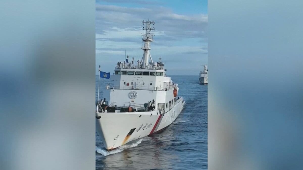 中国 台湾東側の海域で5日間にわたり海上交通特別取り締まり実施 日本・フィリピン海洋境界画定交渉への対抗措置