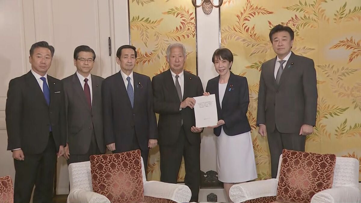 高市総理「政府として早急に法律案の作成に取りかかる」 皇族数の確保策「立法府の総意」提出を受け | Cube ニュース