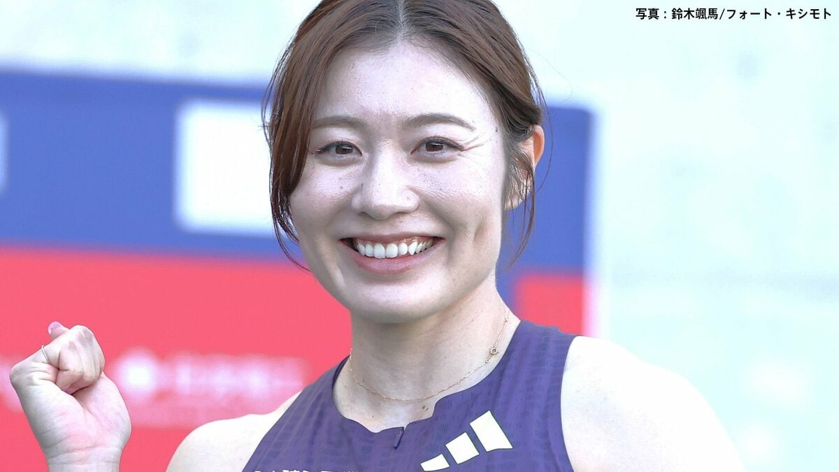 女子100mH 福部真子が12秒72の大会新記録で決勝進出「しっかり予選から修正ができた」中島&田中も12秒台でファイナルへ【日本選手権】