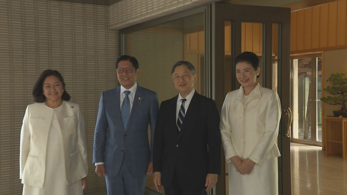 天皇皇后両陛下　フィリピン大統領へお見舞い　マグニチュード7.7の地震被害に対し