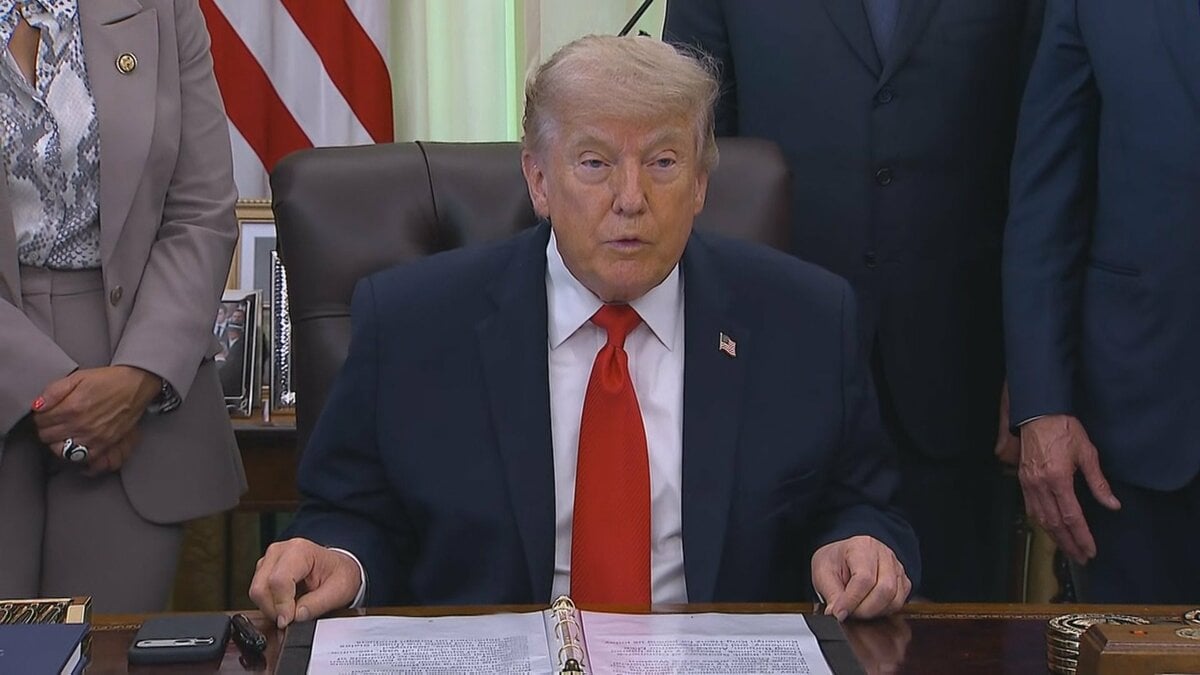 トランプ大統領「不誠実な人々」 イラン側の情報に基づく報道を否定