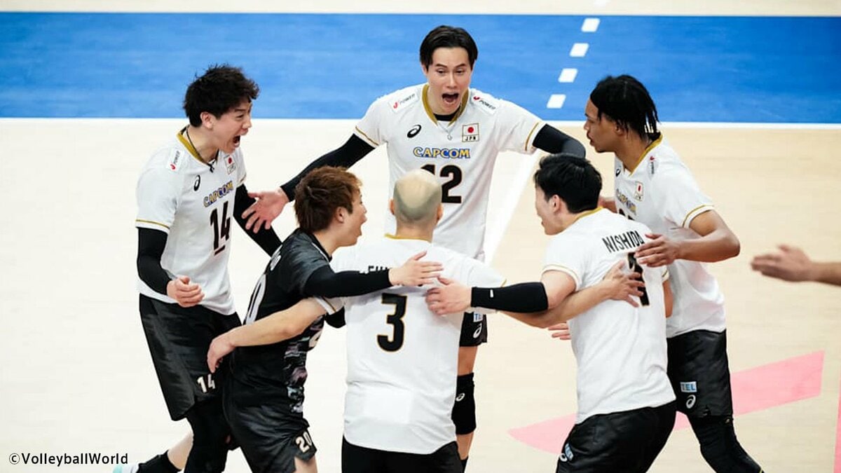 バレー男子日本代表が開幕3連勝!地元・中国に3-1勝利 髙橋藍が21得点で2戦連続チーム最多【ネーションズリーグ】