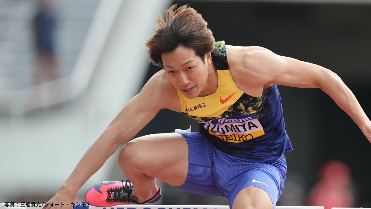 男子110mHの泉谷駿介が準決勝進出、最後は流して13秒76 順天堂大・古賀ジェレミーは失格「さばききれなかった」【日本選手権】