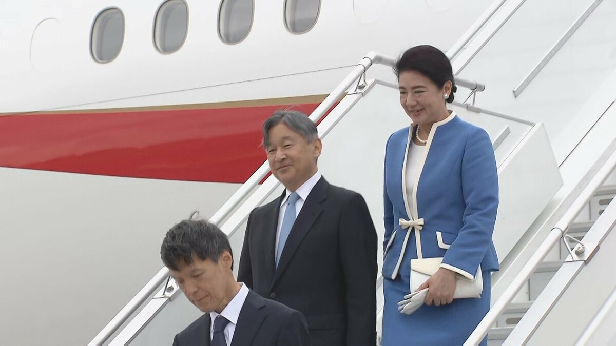 【速報】天皇皇后両陛下 オランダ・アムステルダムに到着 20日からはベルギーへ 24年ぶり歴訪スタート