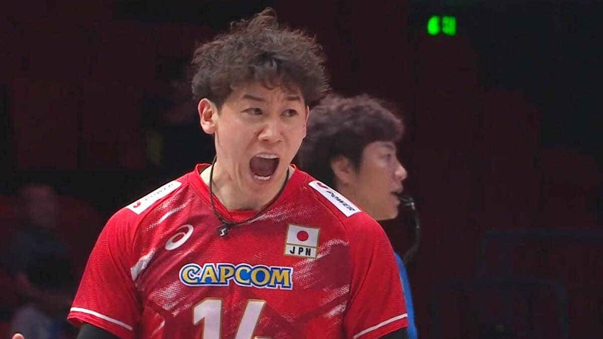 バレー男子日本代表が4連勝!スロベニアに逆転勝ち 主将・石川祐希が最多23得点で牽引【ネーションズリーグ】